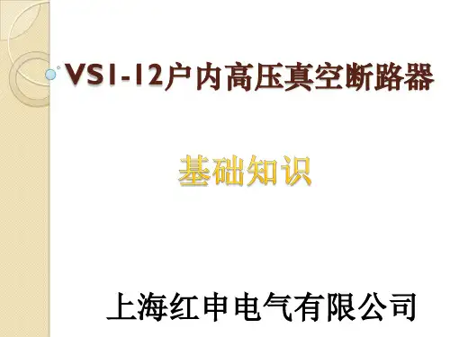 VS1-12高压断路器