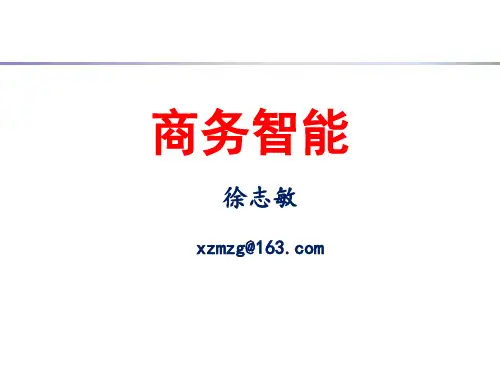 01商务智能概述