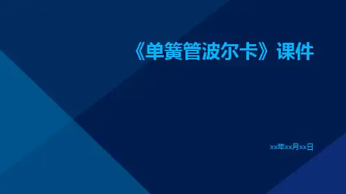 《单簧管波尔卡》课件