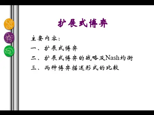 扩展式博弈优质内容