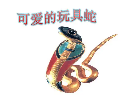 二年级上册美术课件-2.6 可爱的玩具蛇丨岭南版 (共18张PPT)
