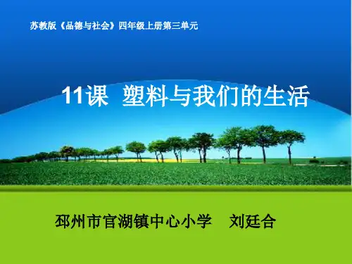 11塑料与我们的生活