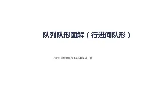 小学体育《队列和体操队形》教学课件2
