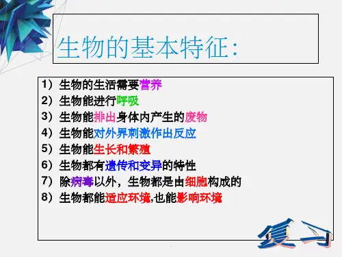 七年级生物《调查周边环境中的生物》ppt课件