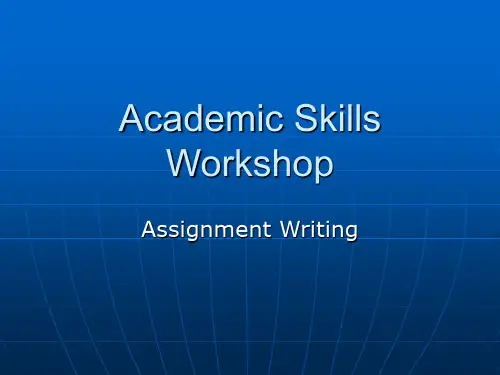 Academic Writing Skill