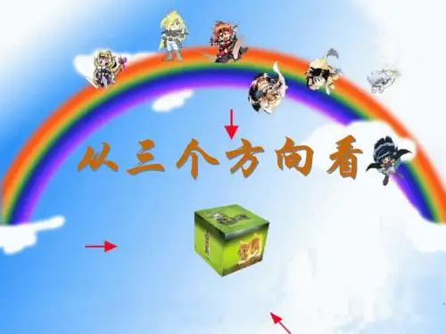 5.4从三个方向看(1)