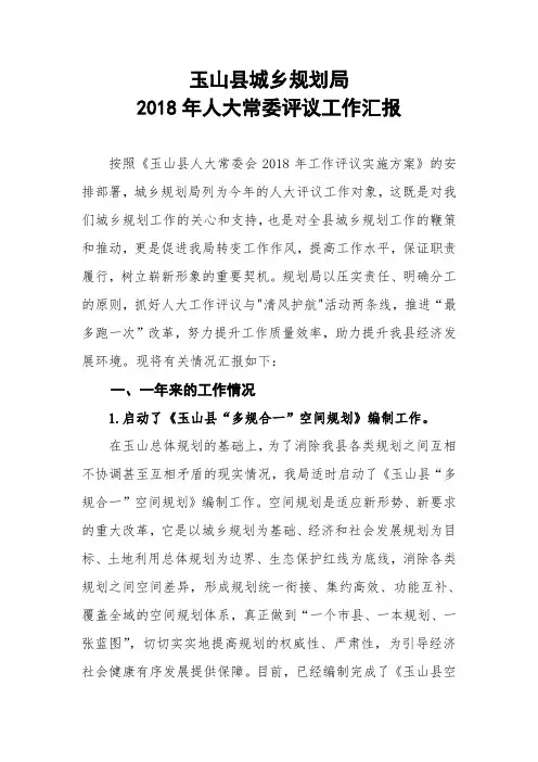 2018人大调研汇报