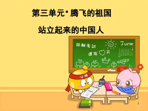 人教版版品德与社会六上《腾飞的祖国》PPT精选文档
