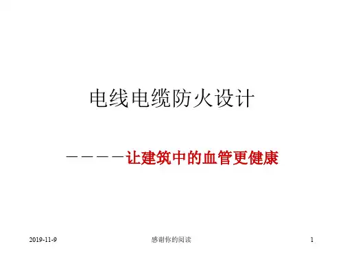 电线电缆防火设计.ppt