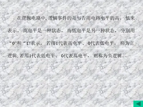 《数字电子技术 》课件第2章