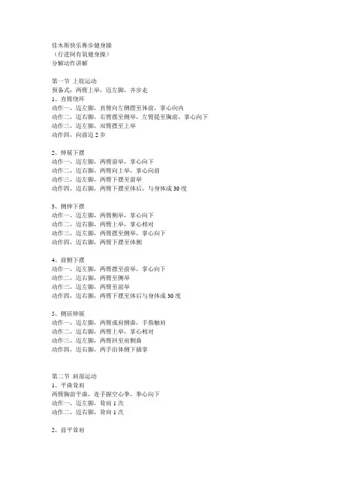 佳木斯快乐舞步健身操