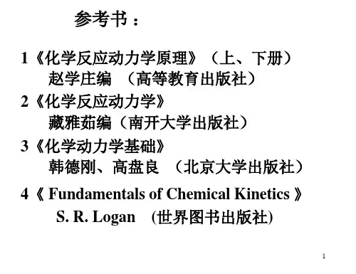 化学反应动力学1PPT