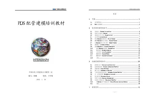 PDS配管培训手册