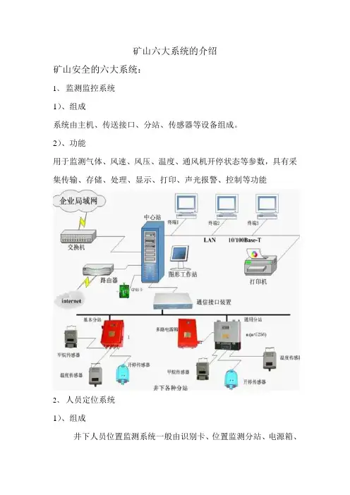 矿山六大系统的介绍