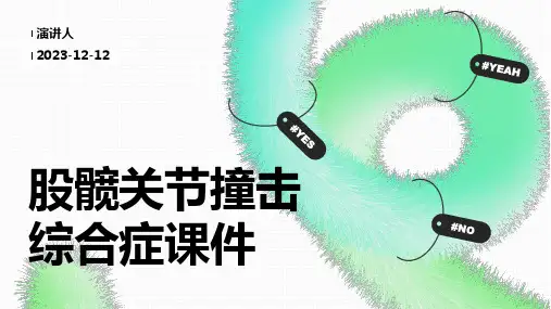 股髋关节撞击综合症课件