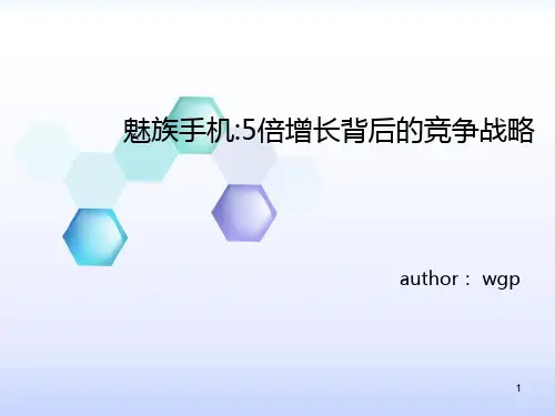 魅族案例PPT课件