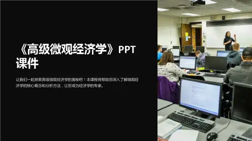 《高级微观经济学》课件