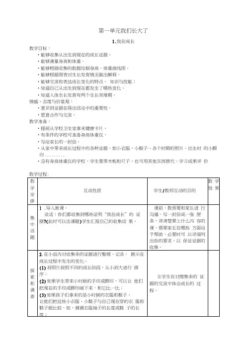 【教案全集】苏教版小学科学六年级下册教案全集解析