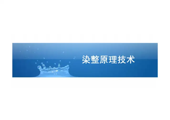 染整原理技术1