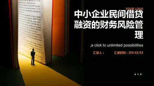 中小企业民间借贷融资的财务风险管理