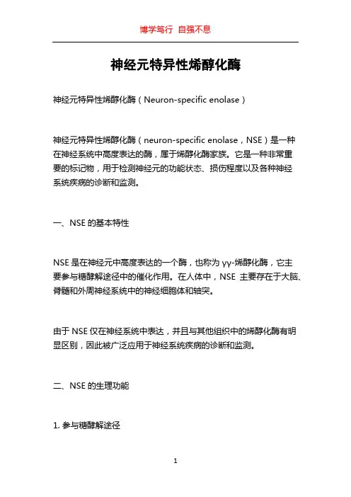 神经元特异性烯醇化酶
