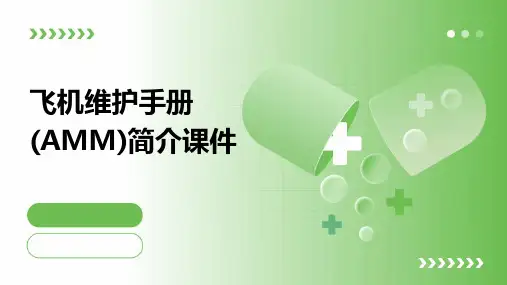 飞机维护手册(AMM)简介课件