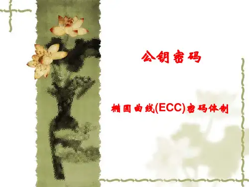 13椭圆曲线密码体系