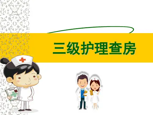 三级护理查房PPT参考课件
