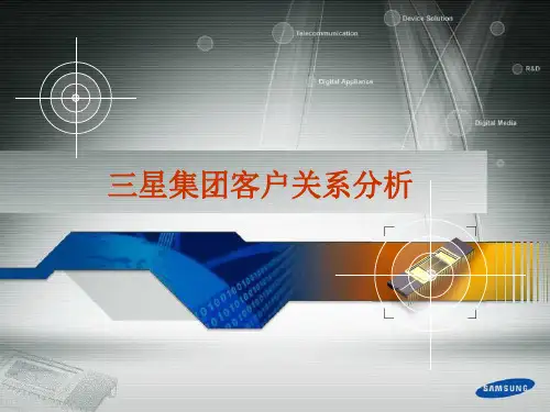 三星客户关系管理分析