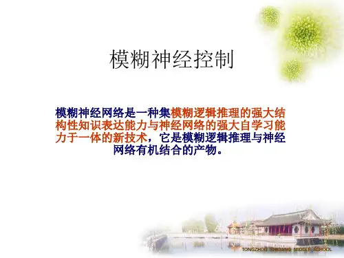 智能控制 模糊神经控制