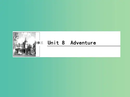 高考英语一轮复习 Unit8 Adventure课件 北师大版必修3