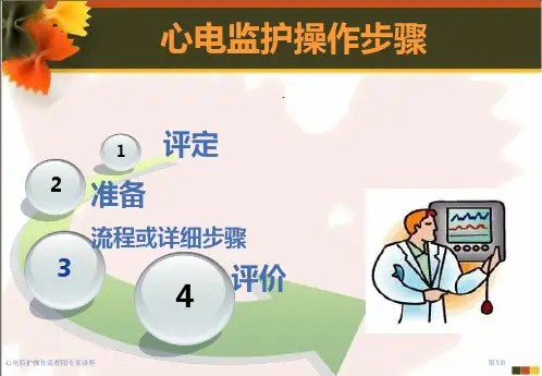 心电监护操作流程图专家讲座