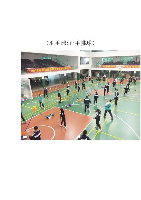 《羽毛球：正手挑球》教学设计-2021-2022学年高中体育与健康人教版必修第一册