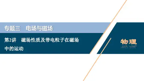 高考物理二轮课件：磁场性质及带电粒子在磁场中的运动