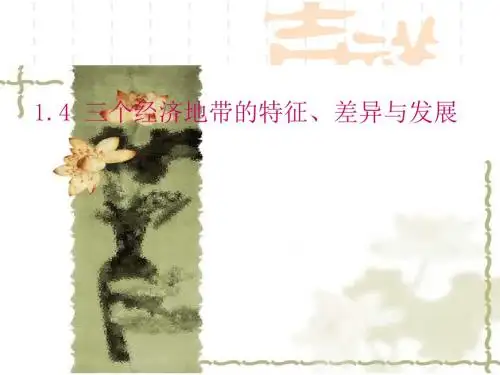 三个经济地带的特征、差异与发展ppt 人教课标版