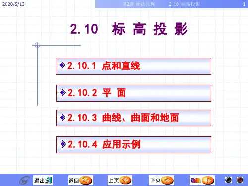 标高投影详解5