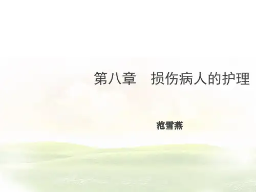 第八章 损伤病人的护理