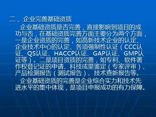 如何做好项目申报工作PPT31页