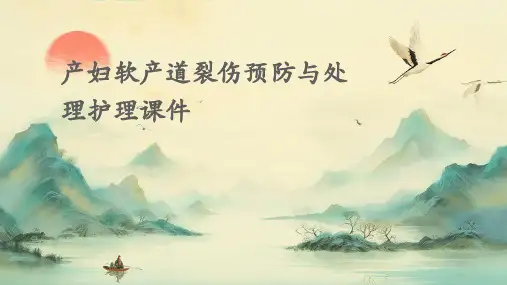 产妇软产道裂伤预防与处理护理课件