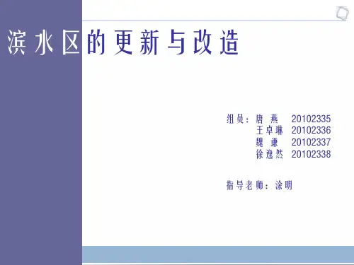 滨水区的更新与改造(巴尔的摩内港、巴黎塞纳河)