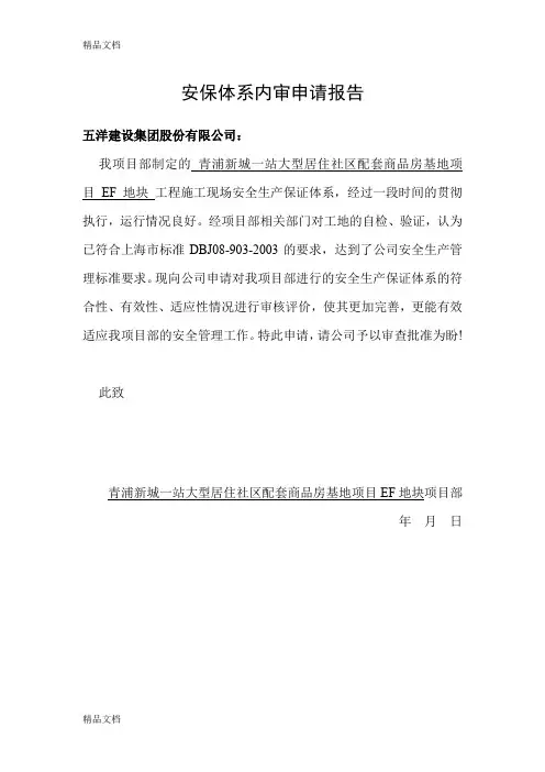 (整理)安保内审资料.