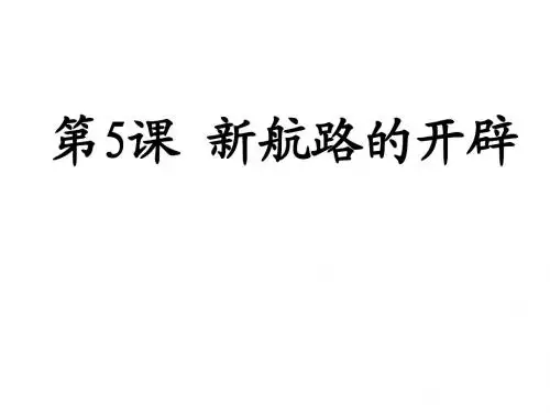 新航路开辟(正式)