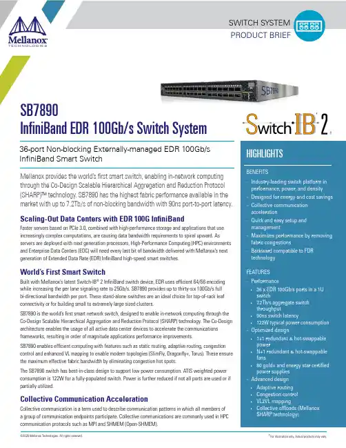 Mellanox SB7890智能开关说明书
