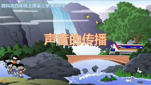 声音的传播-优秀课件
