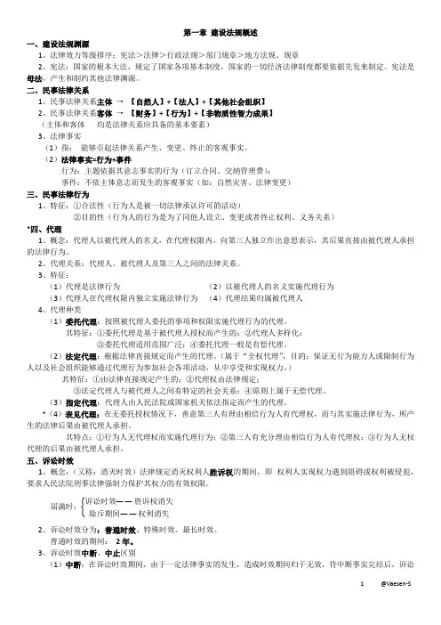 建设法规概述