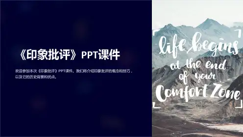 《印象批评》课件