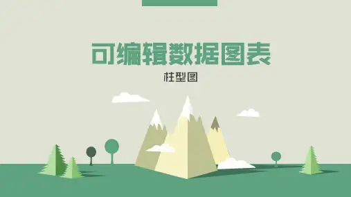 15页可编辑PPT柱形图合集