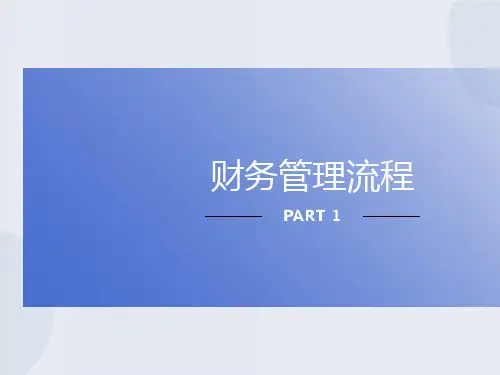 餐饮管理公司财务流程图