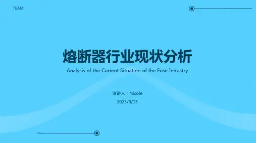 2023年我国熔断器行业发展现状分析报告模板
