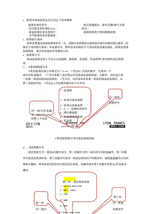 Jeppesen航图讲解